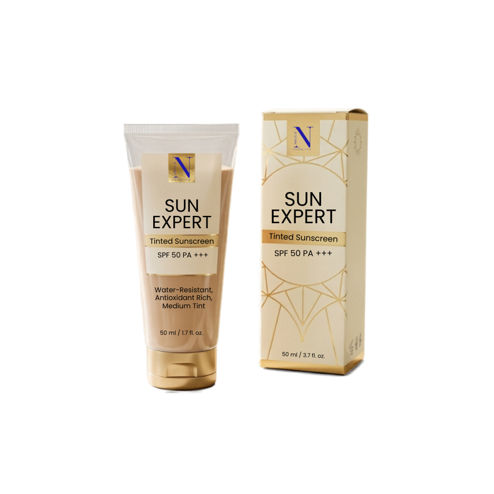 Sun Expert Tinted Sunscreen - Attributes: Smudge Proof