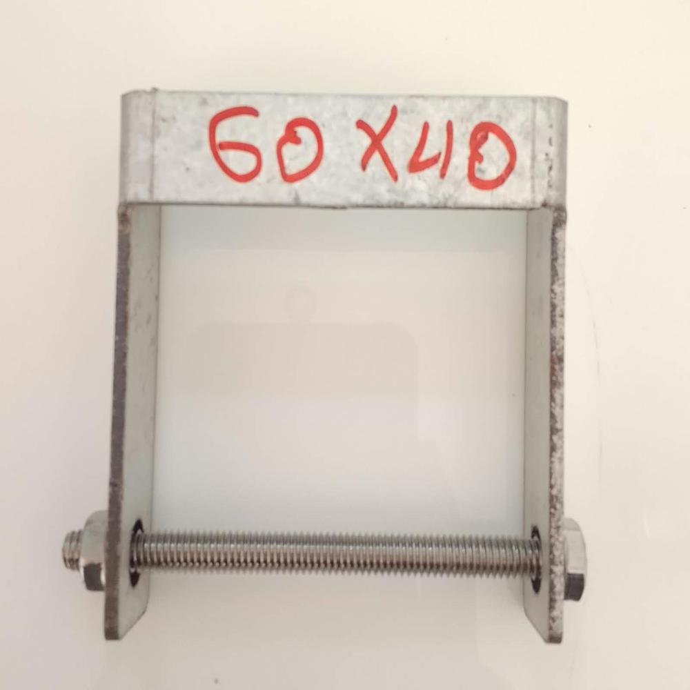 Solar Structure Fitting Clamps - Color: Silver