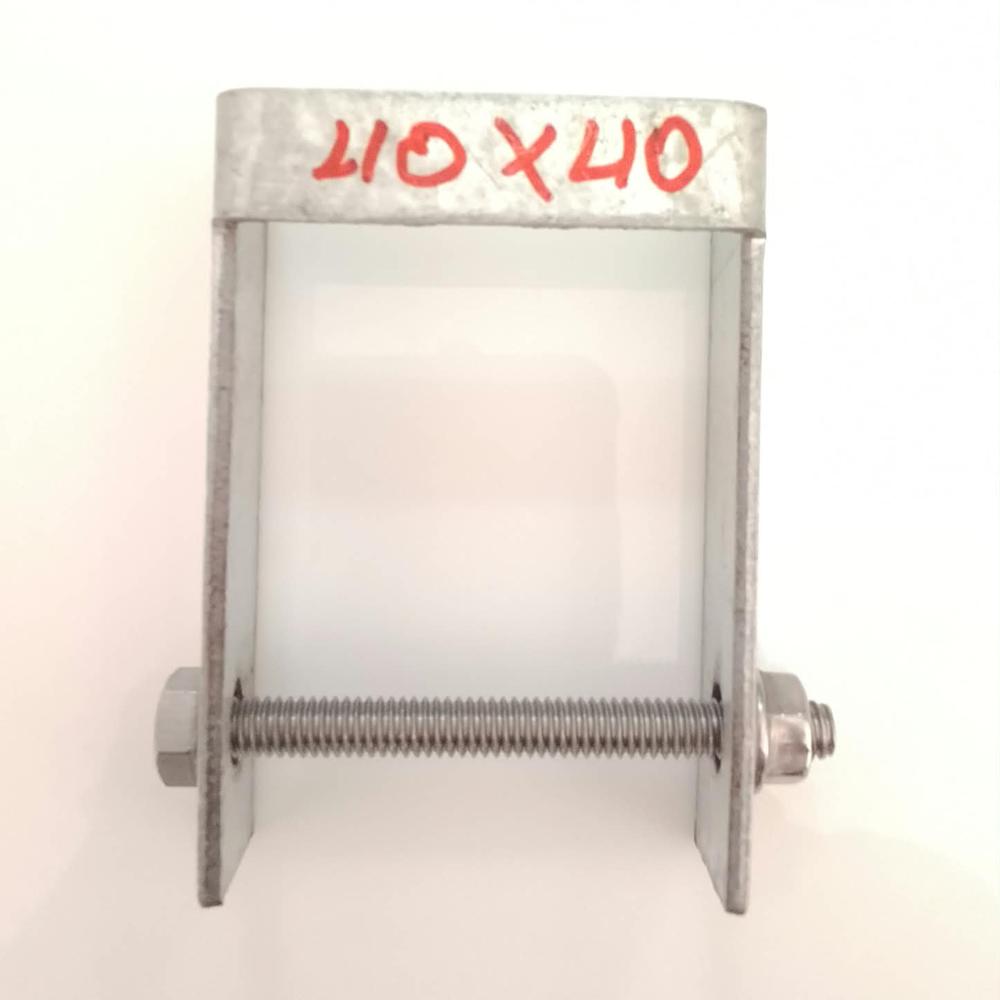 Solar Structure Fitting Clamps - Color: Silver