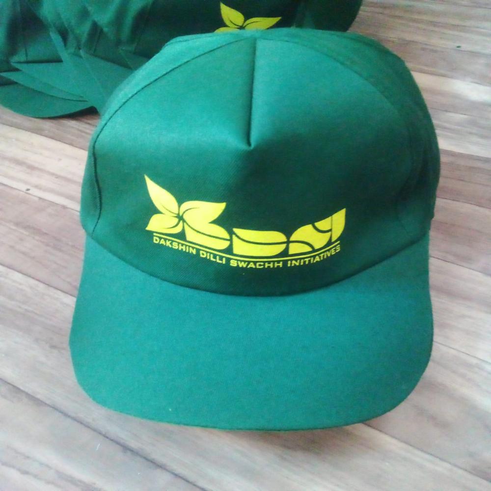 Promotional Cap - Color: Black And Orange