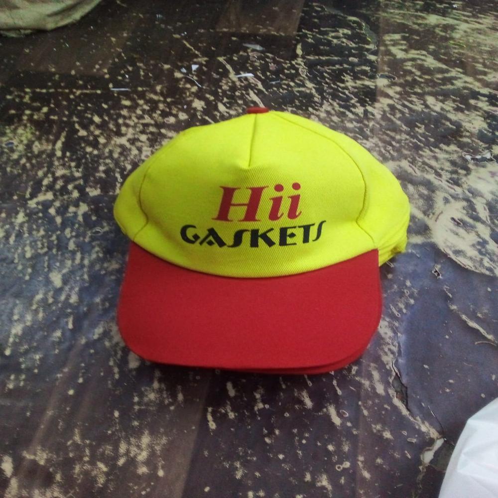 Promotional Cap - Color: Black And Orange