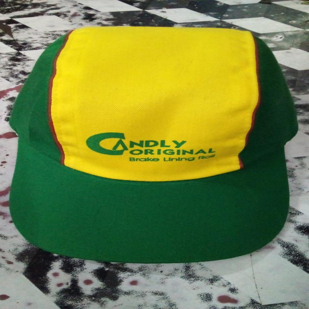 Promotional Cap - Color: Black And Orange