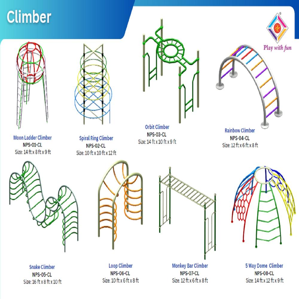 Outdoor Snake Climber - Age Group: 3-15