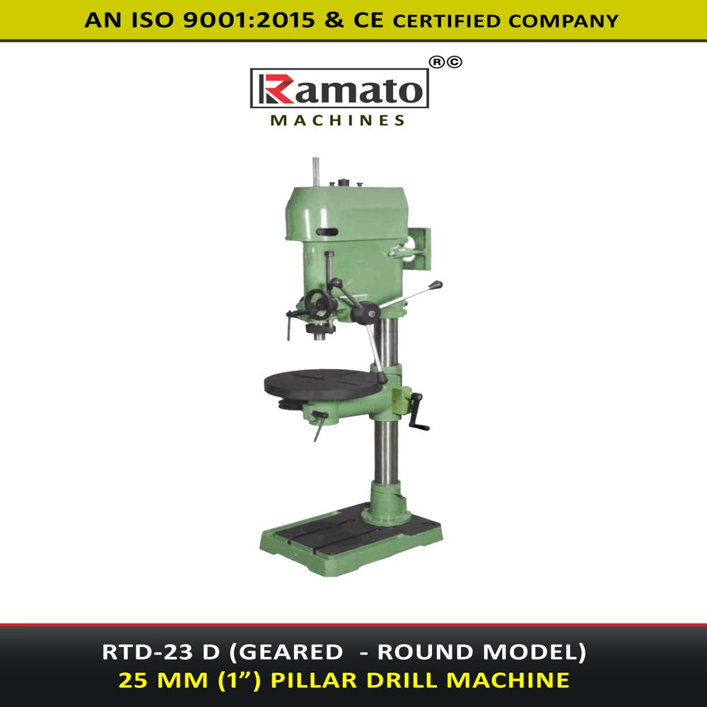 Metal Pillar Drill Machine