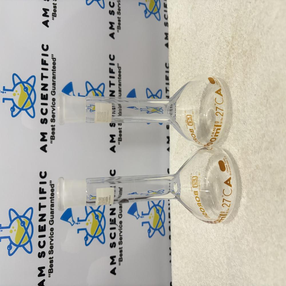 Borosil Volumetric Flasks Class A Narrow Mouth Clear