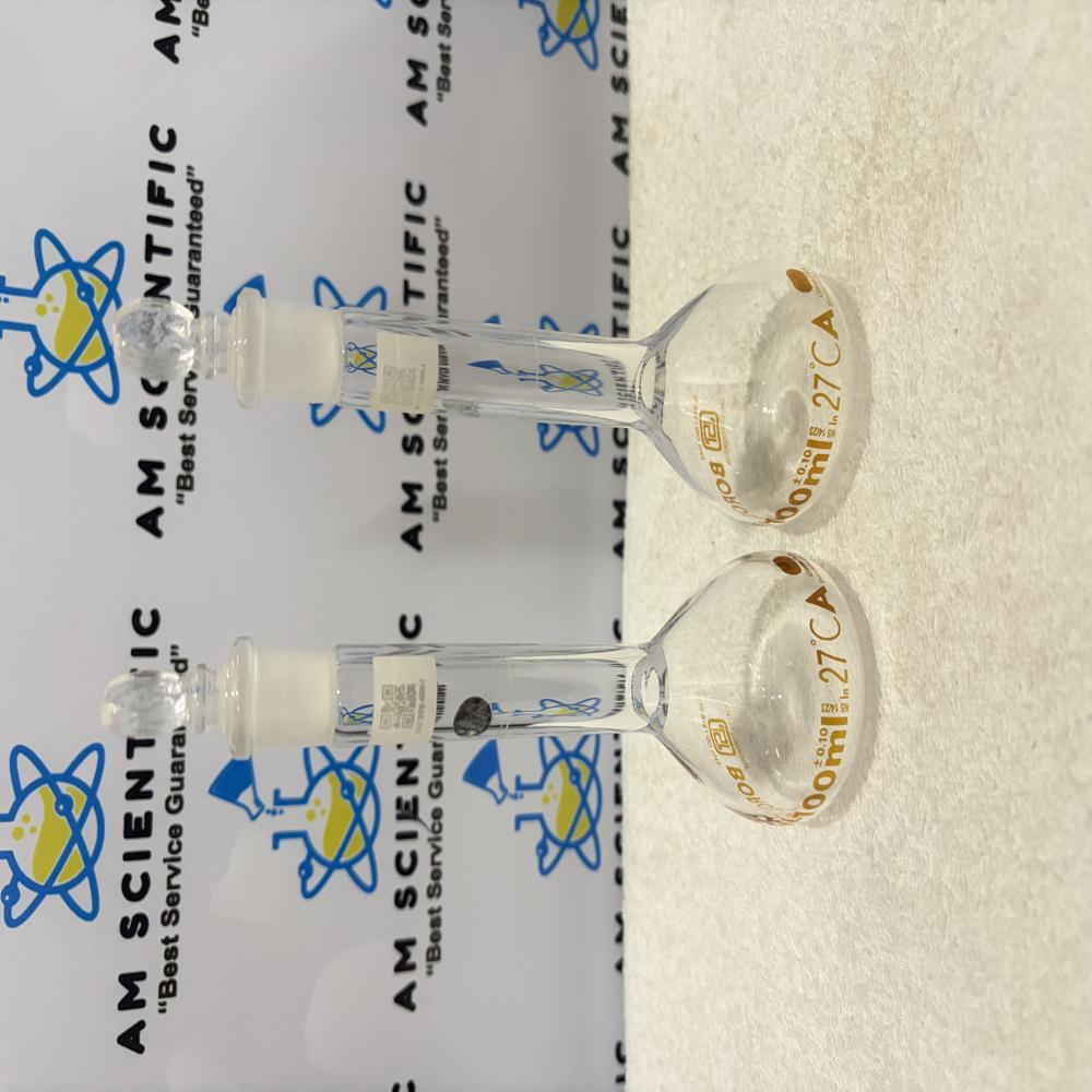 Borosil Volumetric Flasks Class A Narrow Mouth Clear