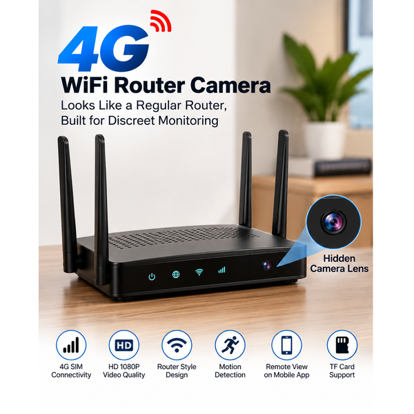 5G SIM WiFi Router Camera