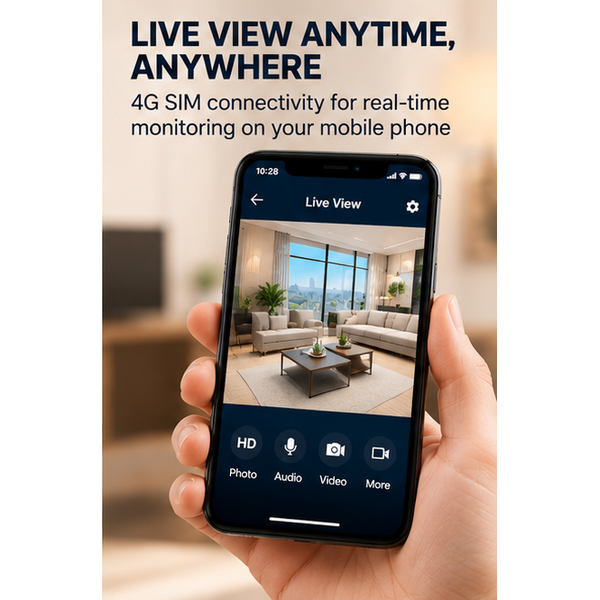 4G SIM WiFi Router Camera