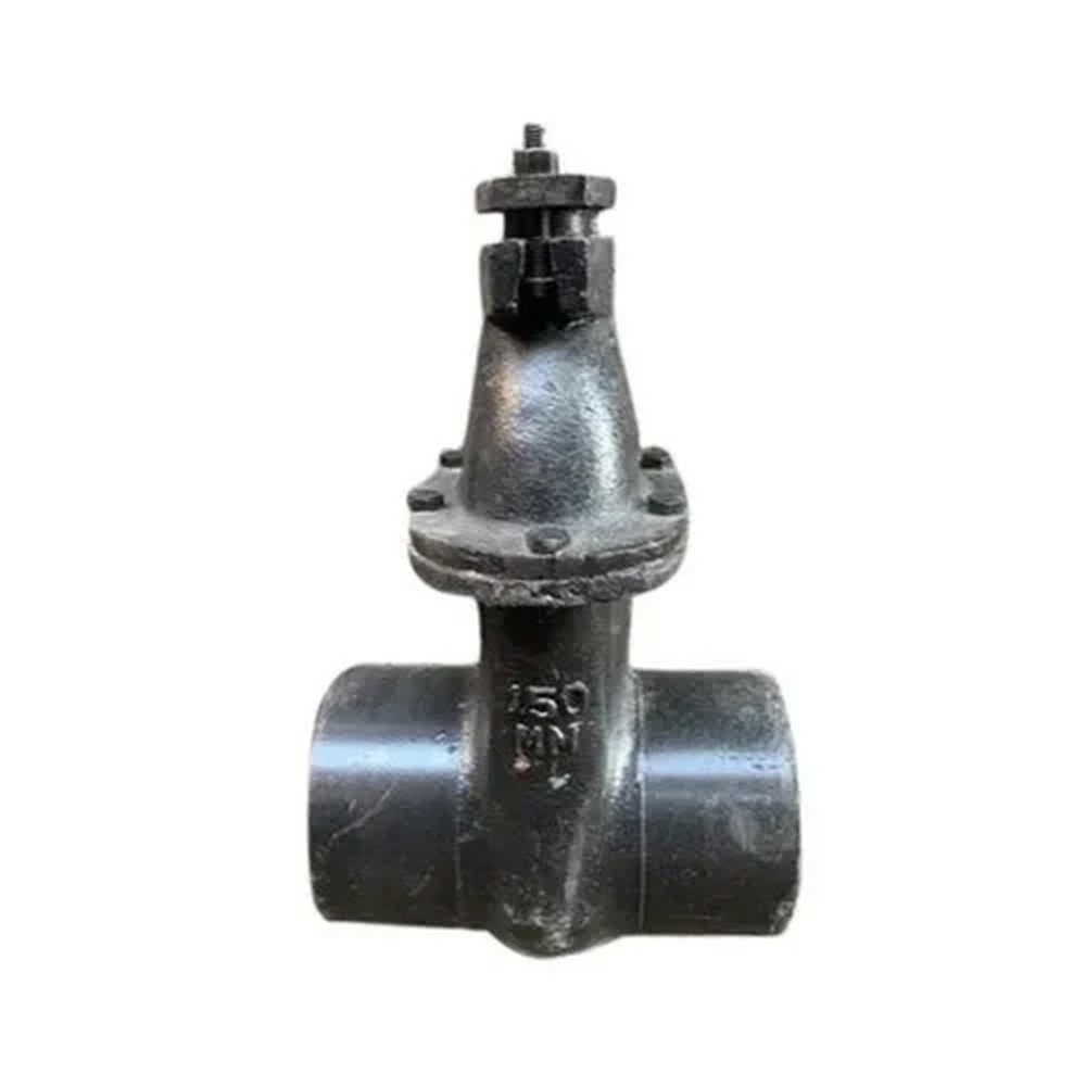 Ci Plain End Sluice Valve - Color: Black