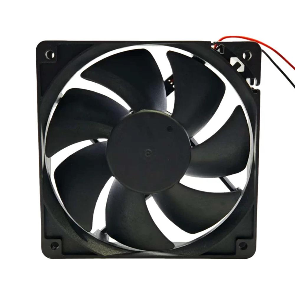 Adda Ag12024Xb57100 24V Dc 0.46A 12025Mm Ball Bearing Industrial Axial Cooling Fan - Blade Material: Plastic