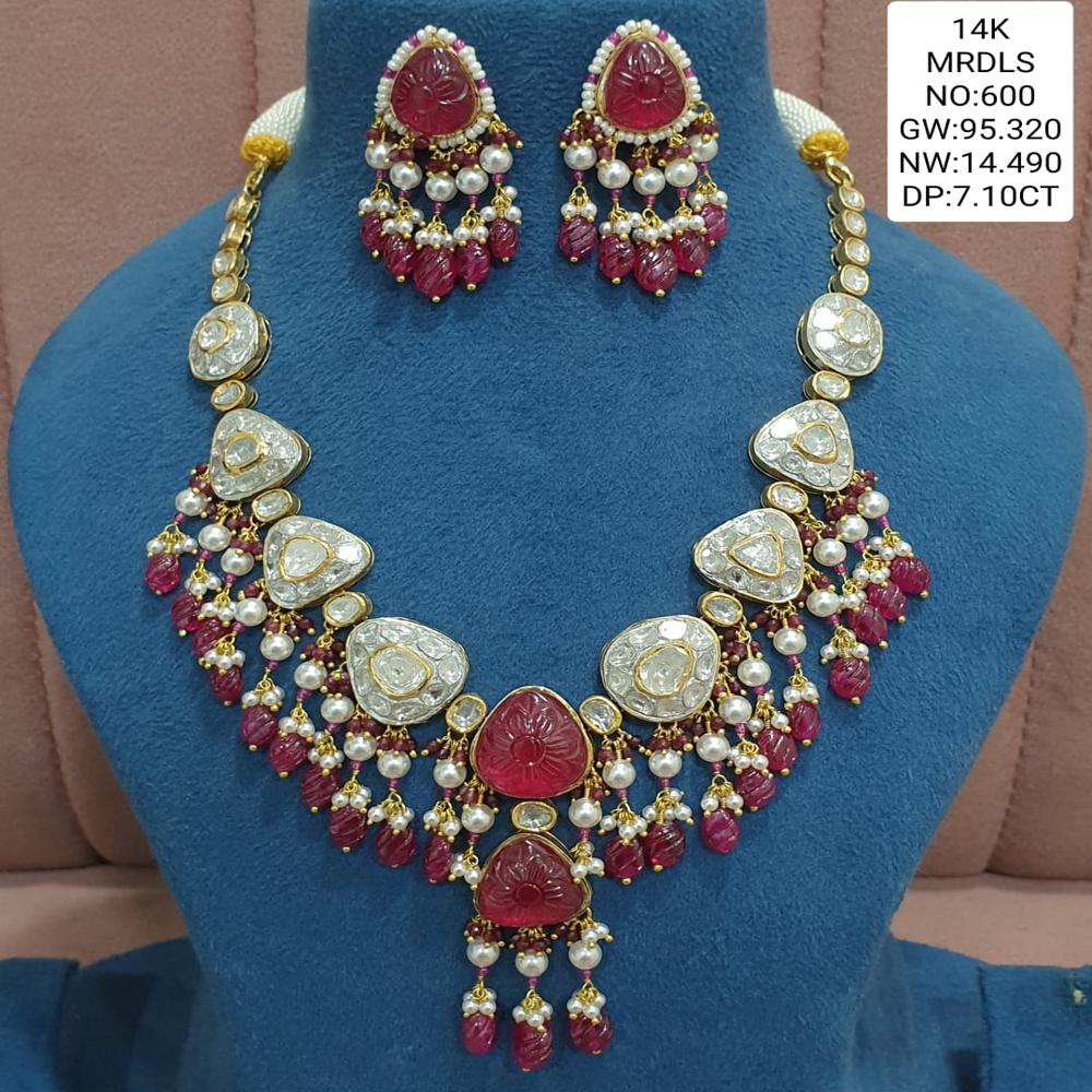 Gold Diomand Uncut Long Set