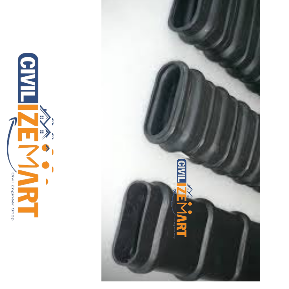 HDPE Flat Corrugated Duct Pipe