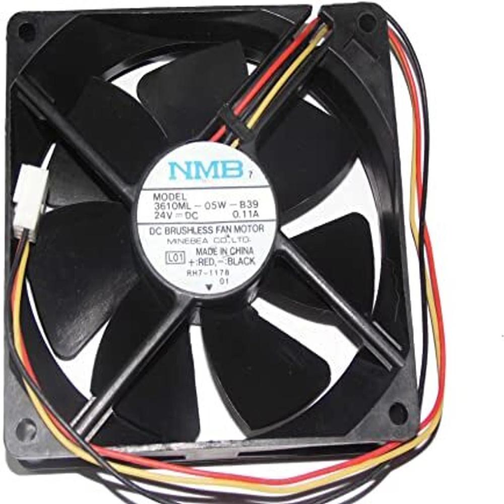 Nmb 3610Ml-05W-B39 24V Dc 0.11A 9025Mm Ball Bearing Industrial Axial Cooling Fan - Blade Material: Plastic