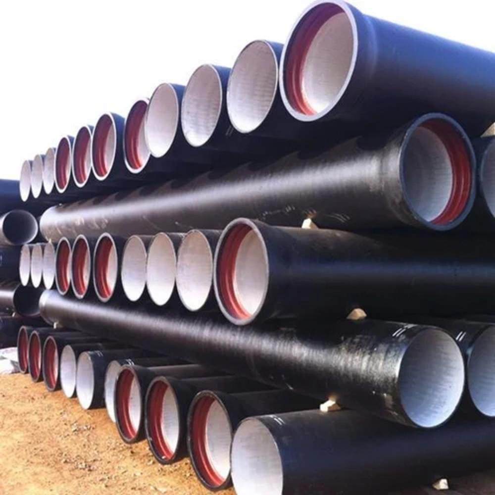 Di Double Flanged Pipe - Color: Black