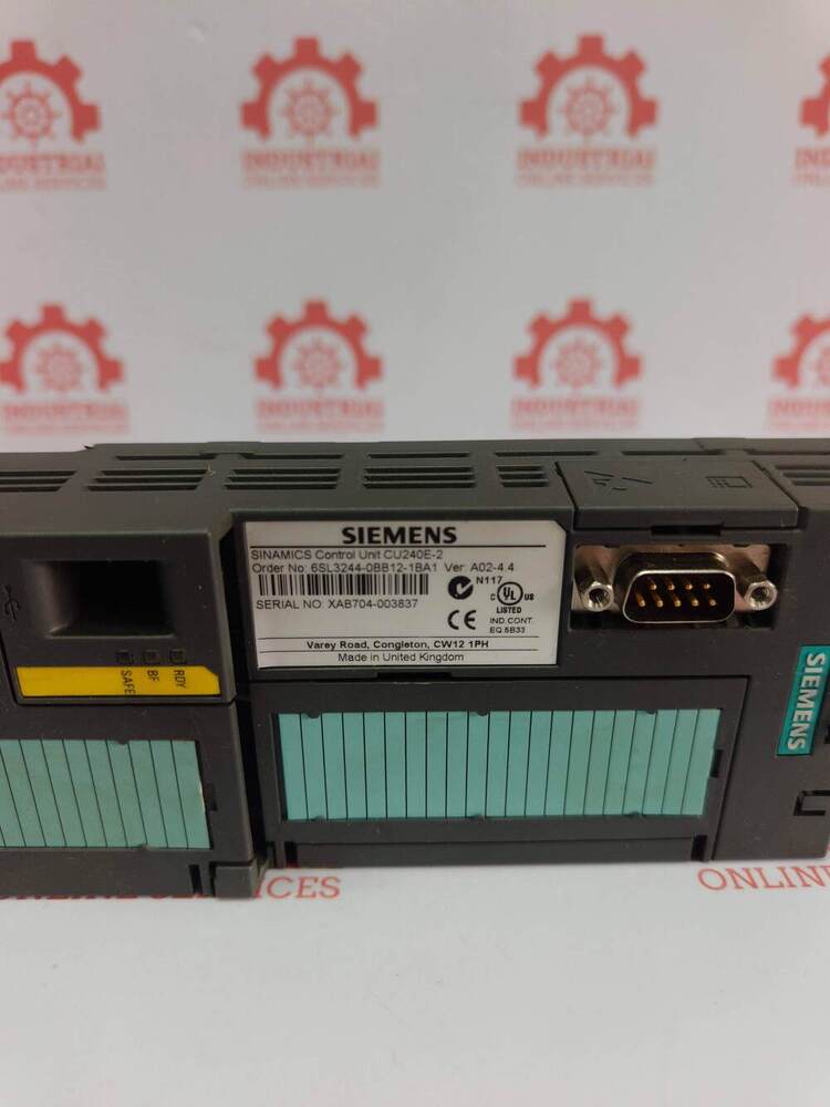 SIEMENS 6SL3244-0BB12-1BA1 SINAMICS G120 Control Unit (Model: CU240E-2 E-Type)