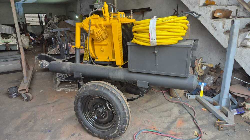 Trolley Mounted Air Compressor