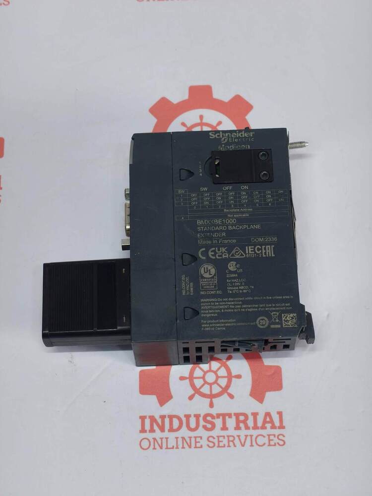 SCHNEIDER BMXXBE1000 Modicon M340/M580 X-Bus Backplane Extension Module Designed For Multi-Rack Automation Configurations