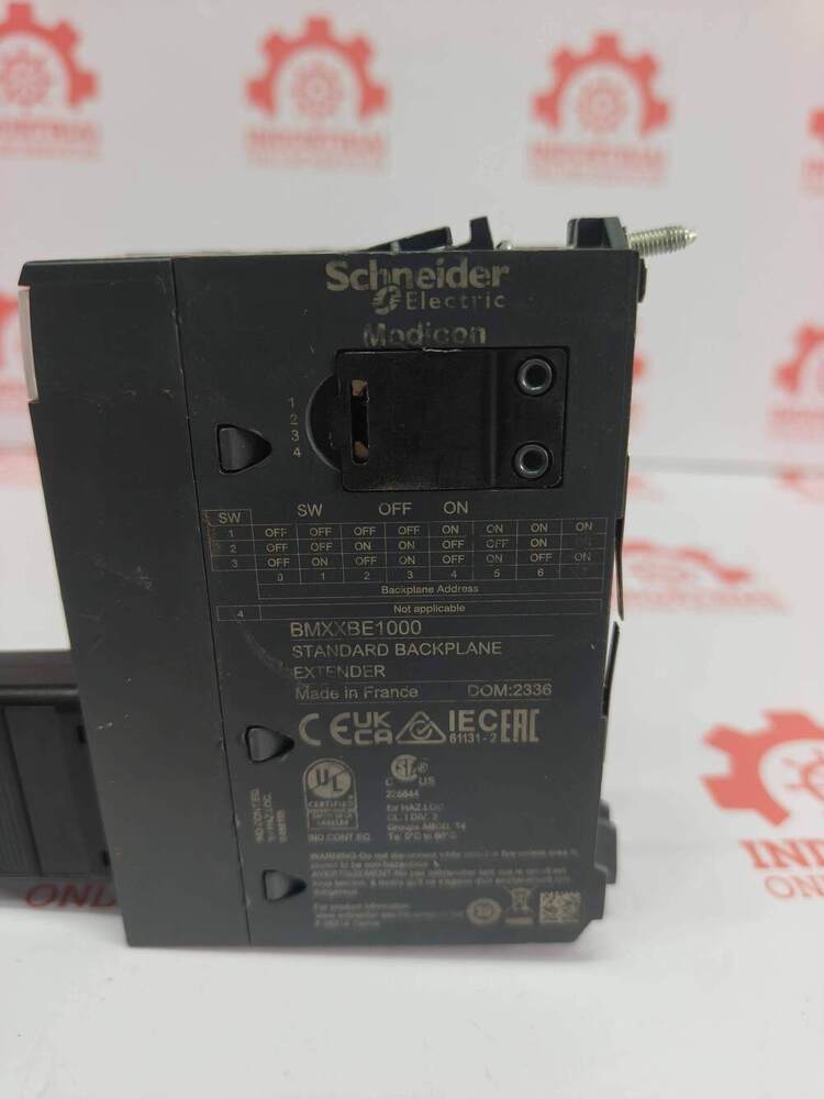SCHNEIDER BMXXBE1000 Modicon M340/M580 X-Bus Backplane Extension Module Designed For Multi-Rack Automation Configurations