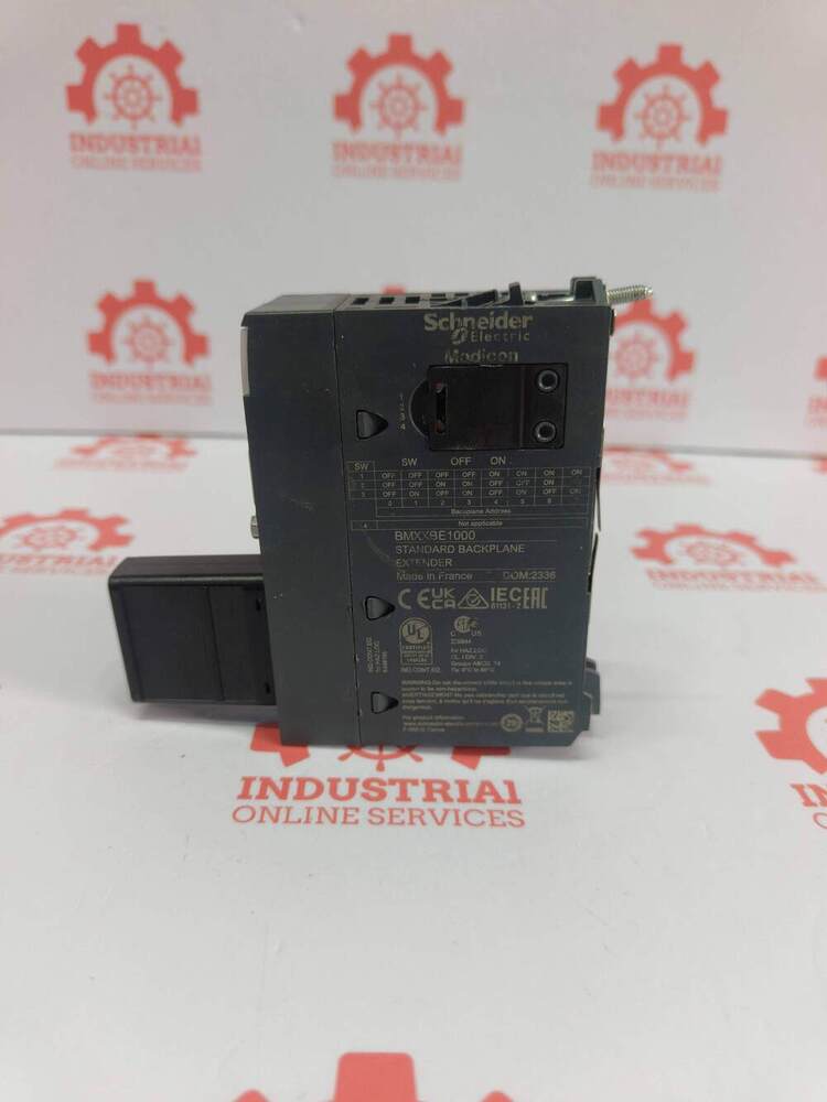 SCHNEIDER BMXXBE1000 Modicon M340/M580 X-Bus Backplane Extension Module Designed For Multi-Rack Automation Configurations