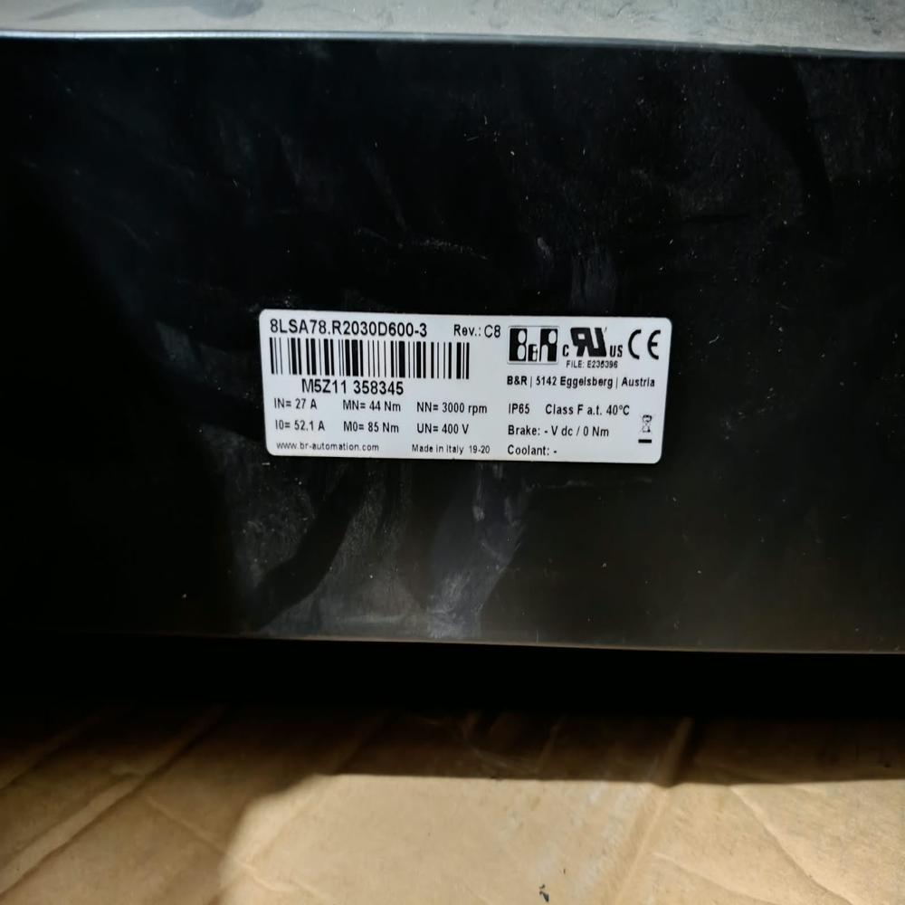 B&R Industrial synchronous servo motor