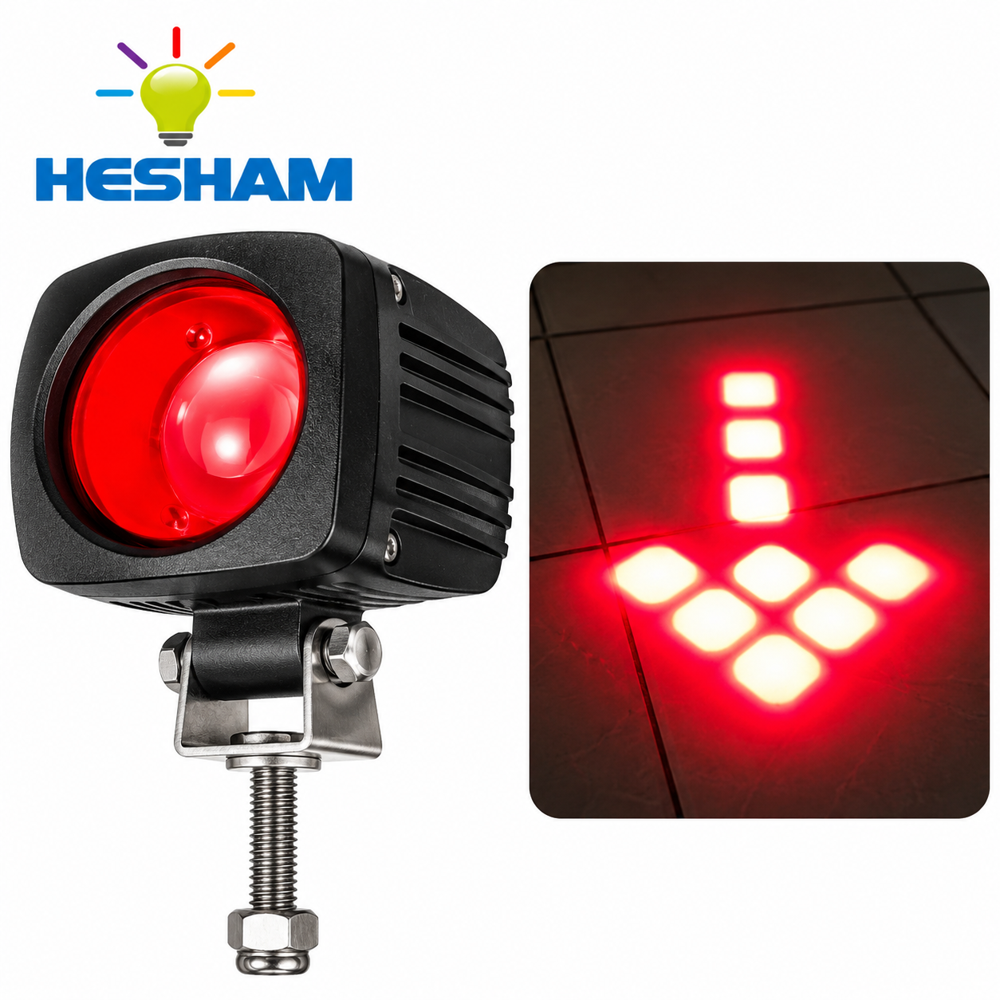 Forklift Led Safety Warning Light With Sequential Flashing Blue Arrow Light(HIS-LED-FLWS-003F)