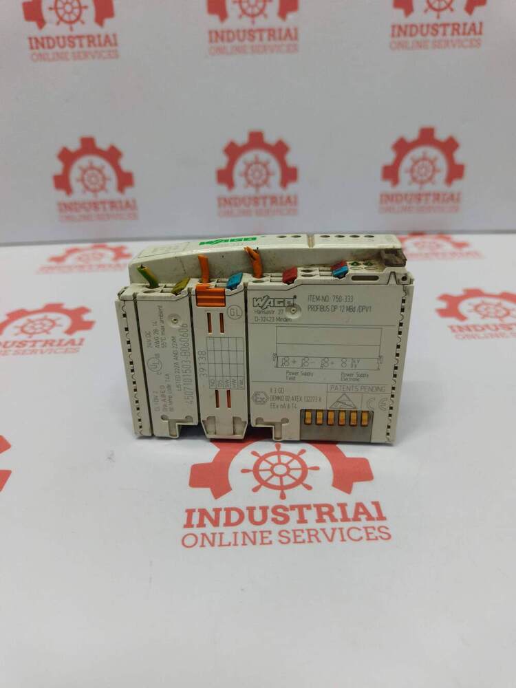 WAGO 750-333 2nd-Generation PROFIBUS DP/V1 Fieldbus Coupler