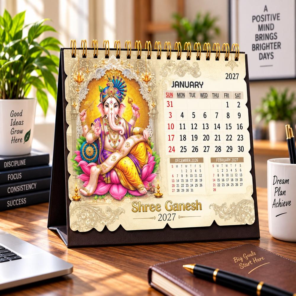 Jalan IM-1001 Premium Table Calander 