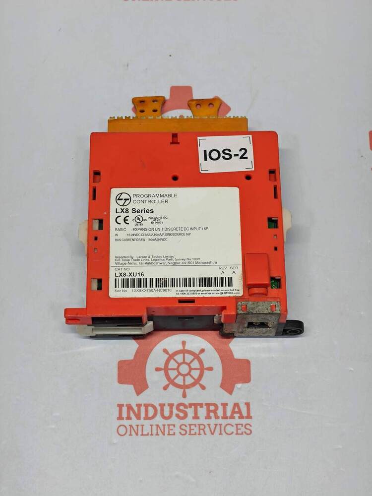 L&T LX8-XU16 Programmable Logic Controller (PLC) Expansion Module