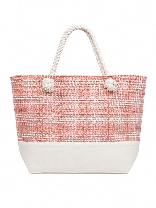 Large Women Tote Bag - Color: Pink