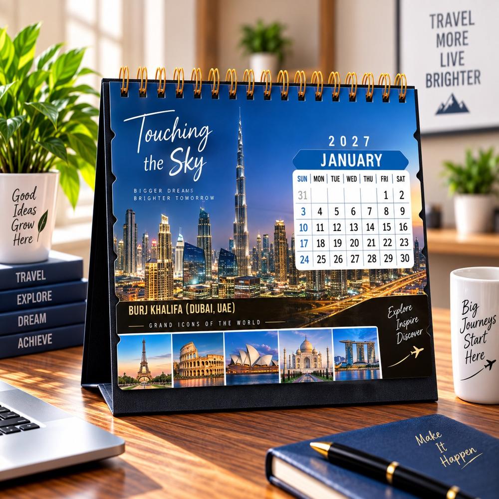 Jalan IM-1003 Premium Table Calander