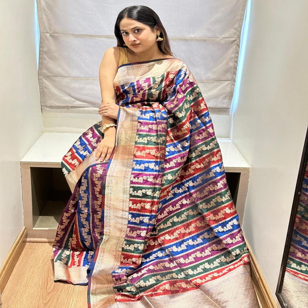 Shahi Rang Gaat Saree