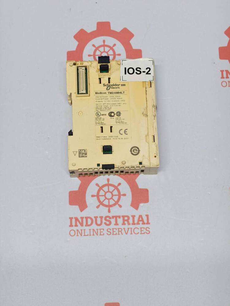 SCHNEIDER TM2AMI4LT 4-Channel Analog Input Module Designed For Industrial Automation And Logic Expansion