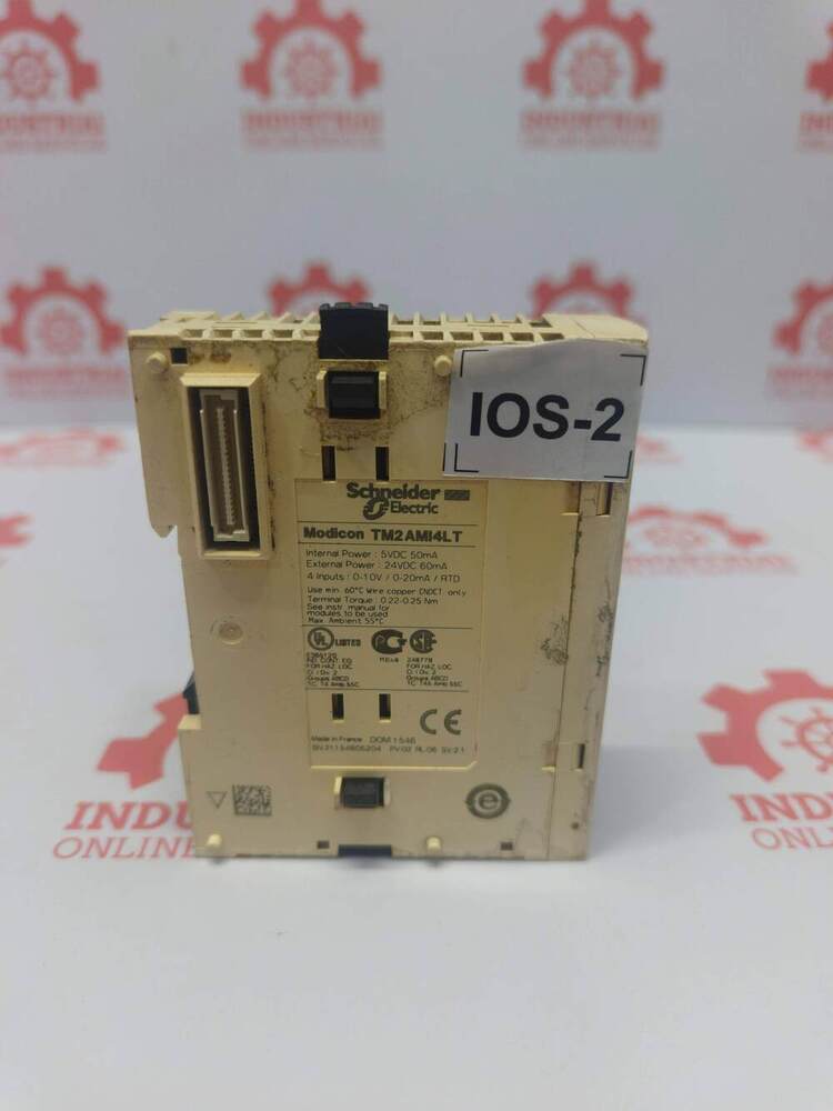 SCHNEIDER TM2AMI4LT 4-Channel Analog Input Module Designed For Industrial Automation And Logic Expansion