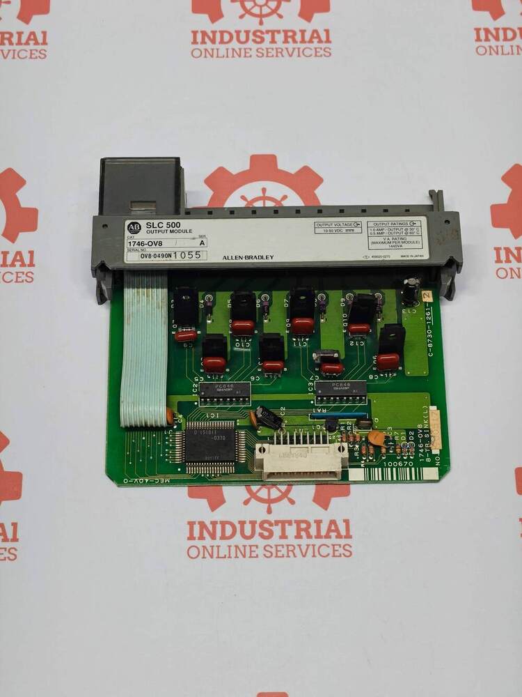 ALLEN BRADLEY 1746-OV8 8-Point Discrete Digital DC Output Module
