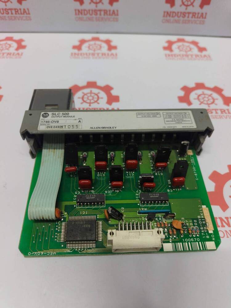 ALLEN BRADLEY 1746-OV8 8-Point Discrete Digital DC Output Module