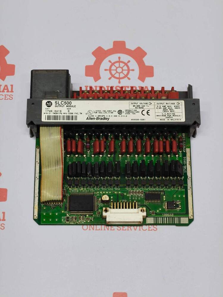 ALLEN BRADLEY 1746-OA16 16-Channel Digital AC Output Module