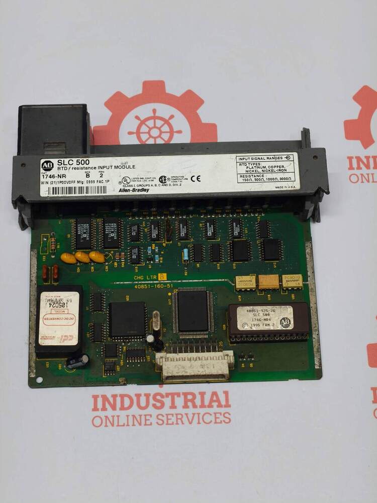 ALLEN BRADLEY 1746-NR4 4-Channel RTD/Resistance Analog Input Module