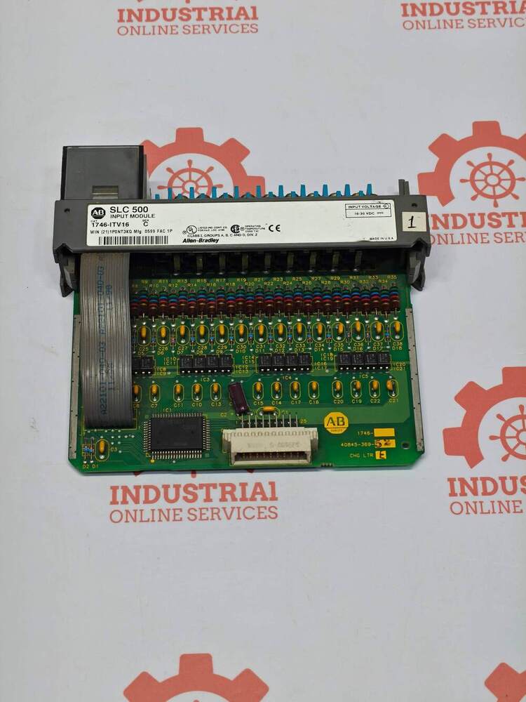ALLEN BRADLEY 1746-ITV16 16-Point Fast-Response Digital DC Sourcing Input Module