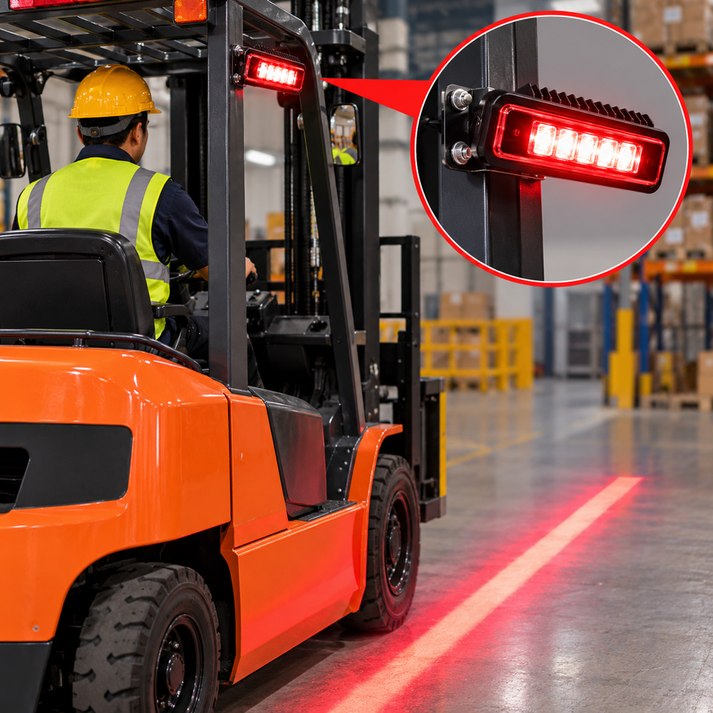 Forklift Red Zone Warning Light 18W (HIS-FLWS-013)