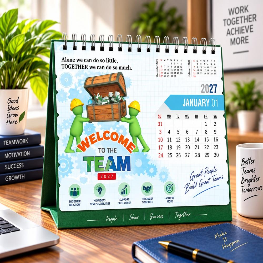 Jalan IM-1009 Premium Table Calander