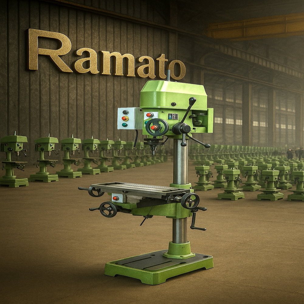 Drilling Cum Milling Machine