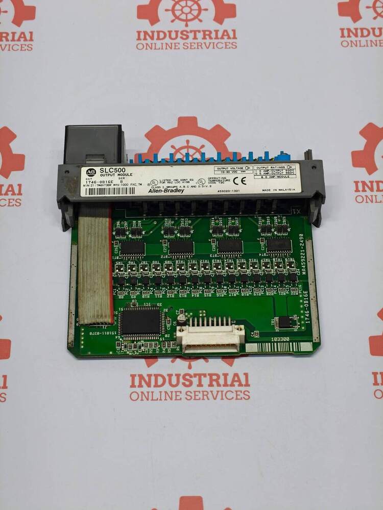 ALLEN BRADLEY 1746-OB16E 16-Channel Digital DC Source Output Module