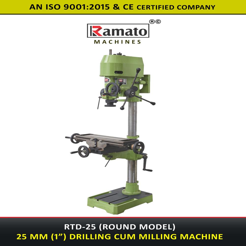 Heavy Duty Drilling Cum Milling Machine
