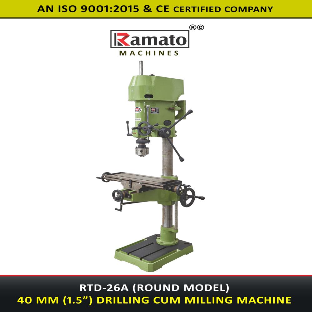 Heavy Duty Drilling Cum Milling Machine