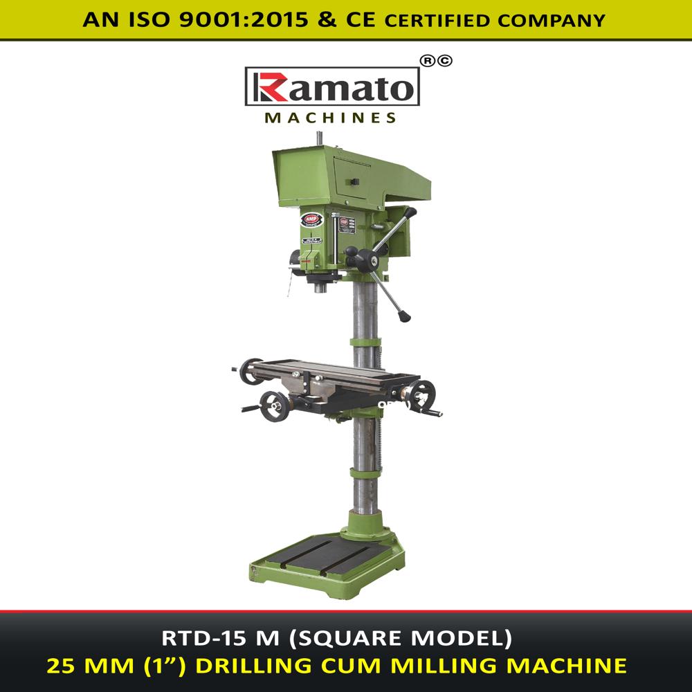 Industrial Drill Cum Milling Machine
