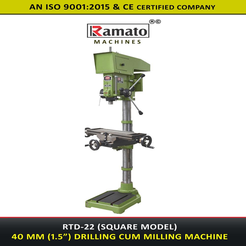 Industrial Drill Cum Milling Machine