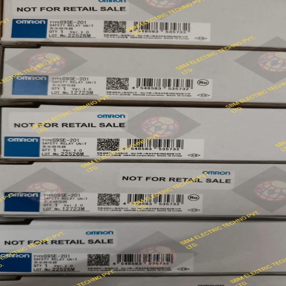 Omron Safety Relay Unit, G9se-201
