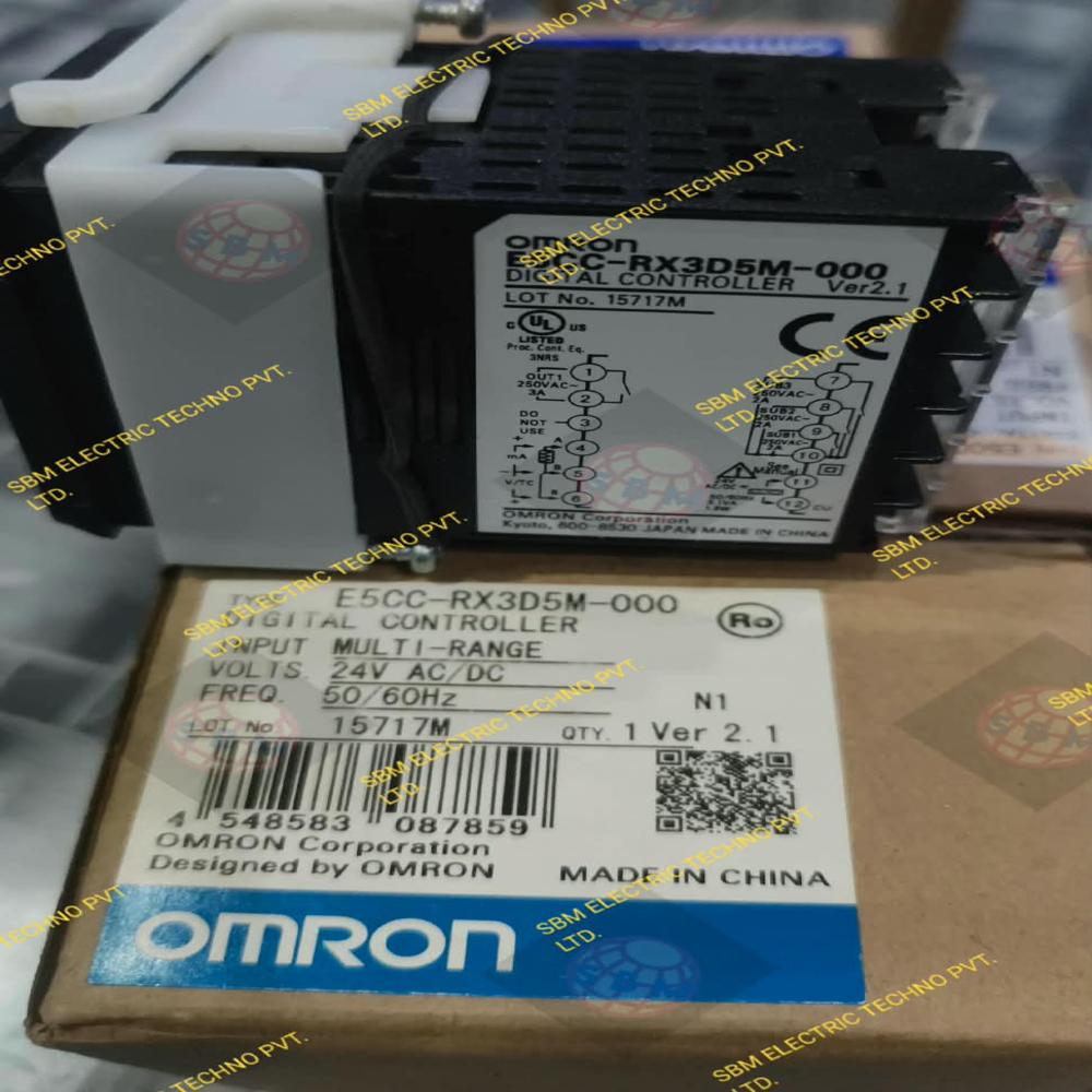 Omron Digital Temperature Controller, E5cc-rx3dsm-000