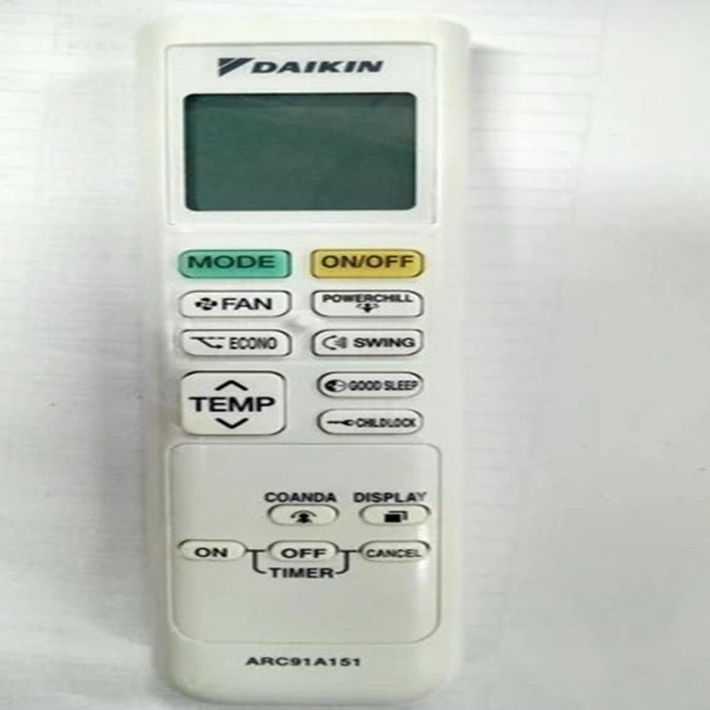 Daikin Arc91a151 Air Conditioner Remote Controller