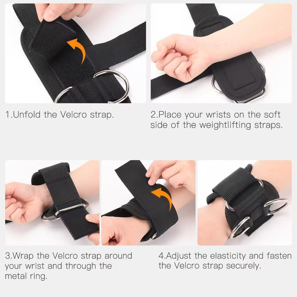 Powerlifting Straps - Color: All Colors